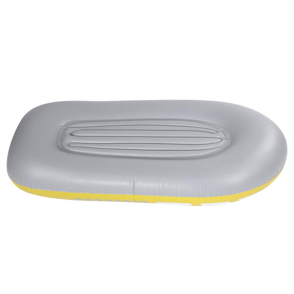 Bateau Gonflable, Porteur de 90KG pour 2 Personnes avec Supports de Pagaie, Bateau à Pagaie Inflatable pour Loisirs Nautiques Familiaux, Pêche et Activités en Eau Calme
