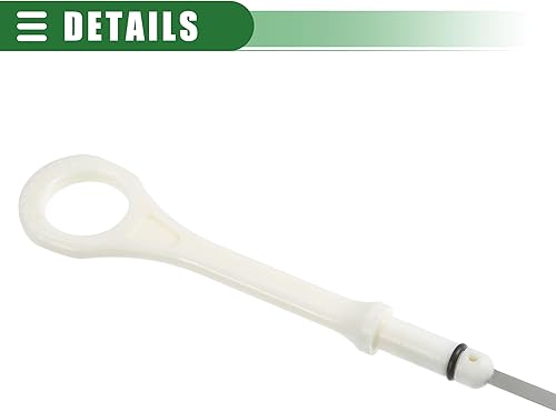 Miniatura 7 de Motoforti Indicador de varilla de medición de aceite de motor, repuesto de varilla de aceite para Mitsubishi Lancer 2008-2017, plástico metálico,