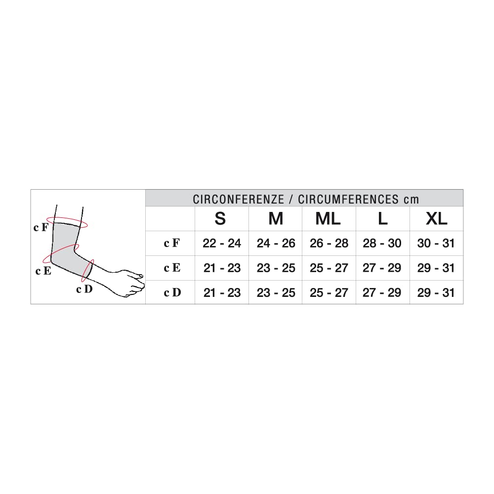 SOLIDEA Codera Tendinitis Codo Silver Support Elbow Compresión Graduada 18/21 mmHg | Codo de Tenista Codera, Coderas Gym, Codo Tenista (Camel, XL)