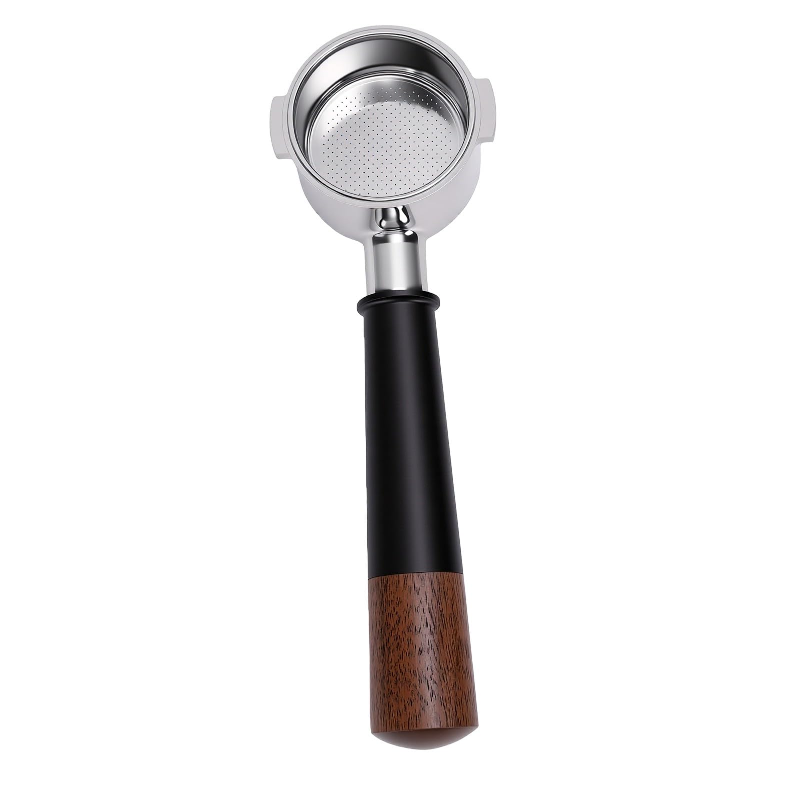 Tnfeeon Portafiltro, Manico in Legno di Noce 51mm, per Macchina da Caffè