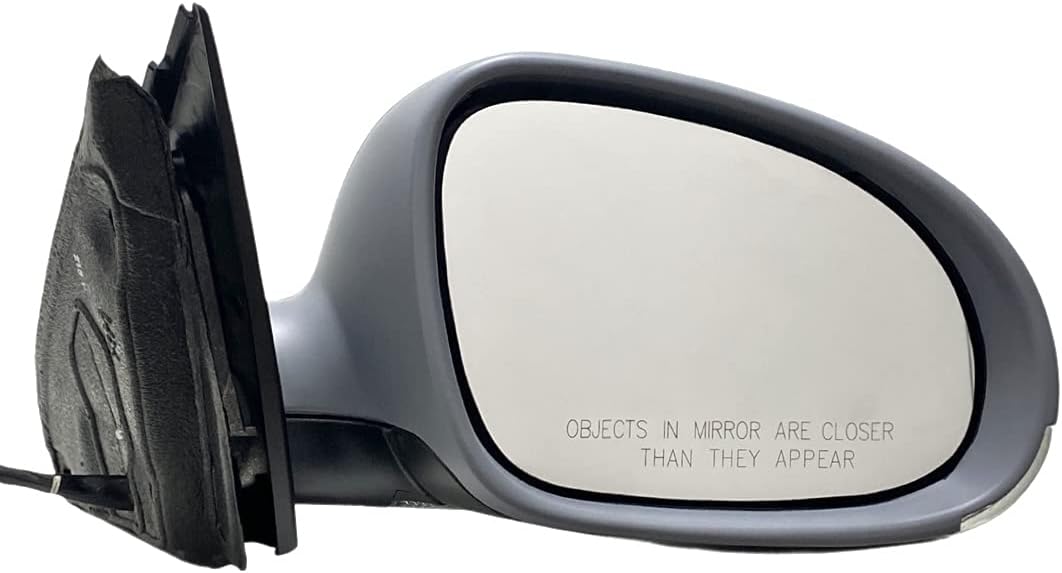 Spieg VW1320136 Driver Side Mirror Replacement for VW Volkswagen Passat 2006-2010 Power Heated Turn Signal PTM Cover 6PIN (LH)