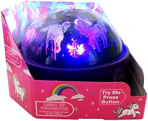 33102FZ: Unicorn Light Up Projector in Color Box