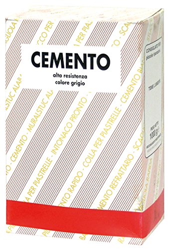 Fratelli Vitale D0060009 Cemento in Polvere, Grigio, 1 Kg