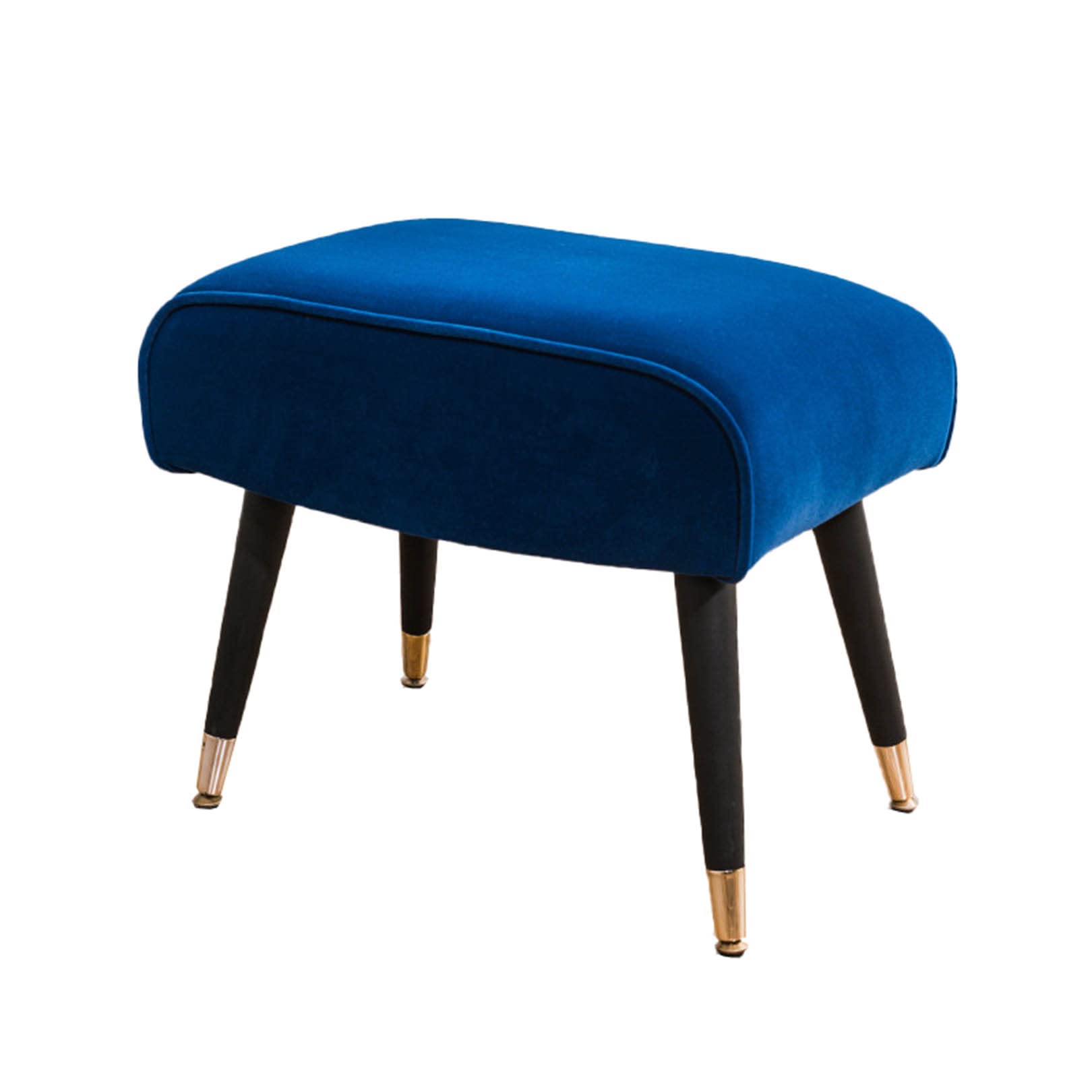 Pouf en tissu velours pour salon chic et chambre à coucher cosy