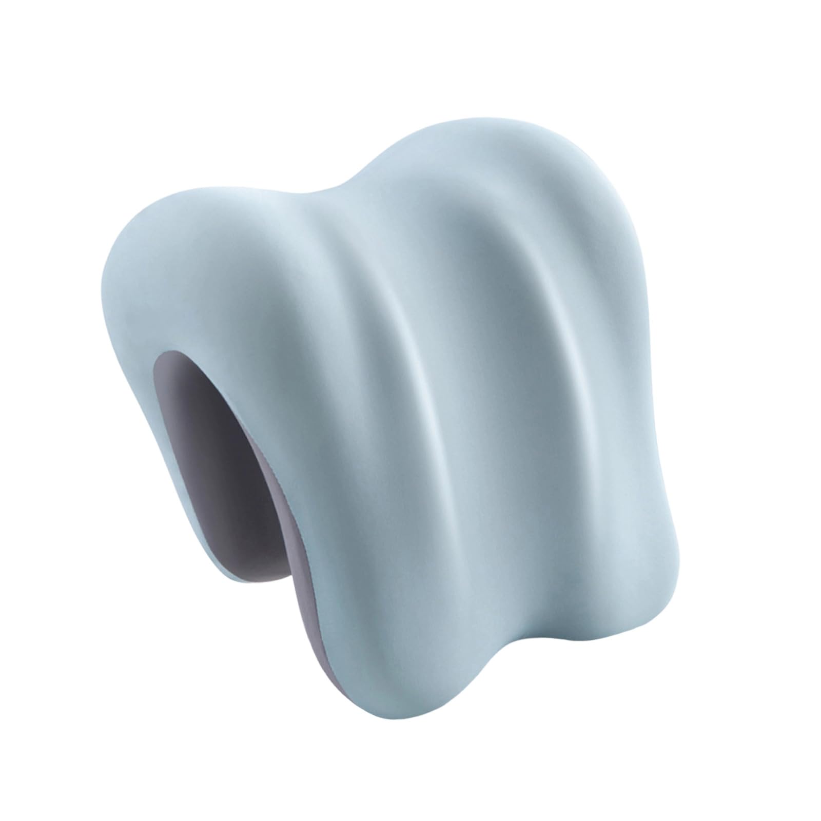 Tsophreniq Light Blue Color Mat Supportive Headrest Attachments For Chairs Features Ergonomic Design And Simple Setups Ergonomic Headrest
