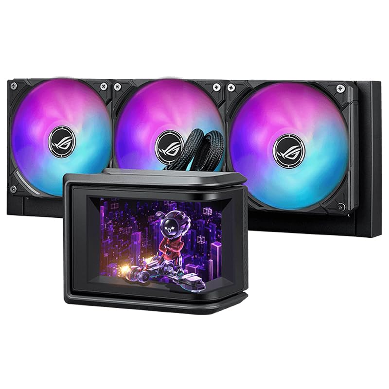 ASUS CPU Cooler 14.2 inches (360 mm) All-in-One AIO Water Cooling ROG Ryuo IV SLC 360 ARGB Domestic Authorized Dealer
