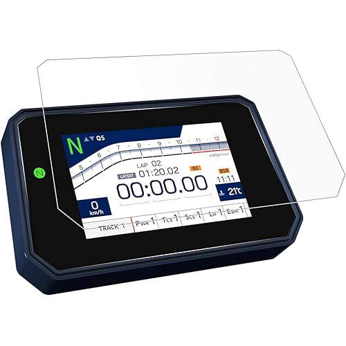 Speedo Angels NANO GLASS Dashboard Screen Protector compatible with MT-09 (2024-) x 2