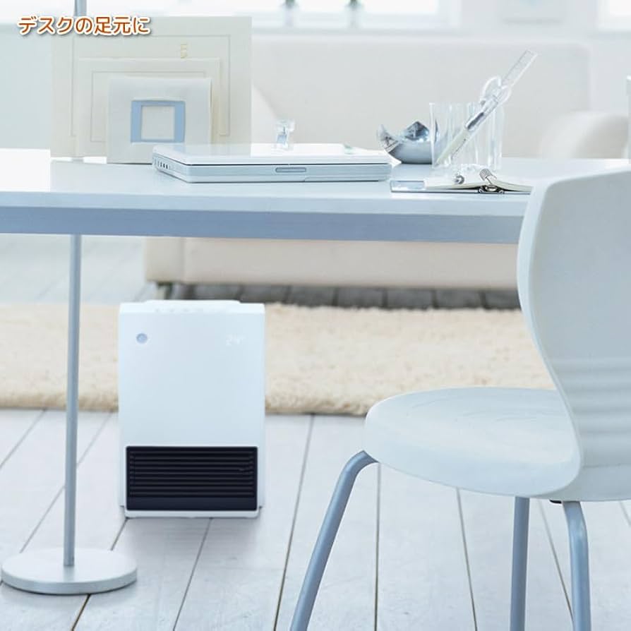 ユアサ 　YA-ST126RM-WH 人感センサー セラミック 暖房 ヒーター Amazon | ユアサプライムス セラミックヒーター 人感センサー付き 温度