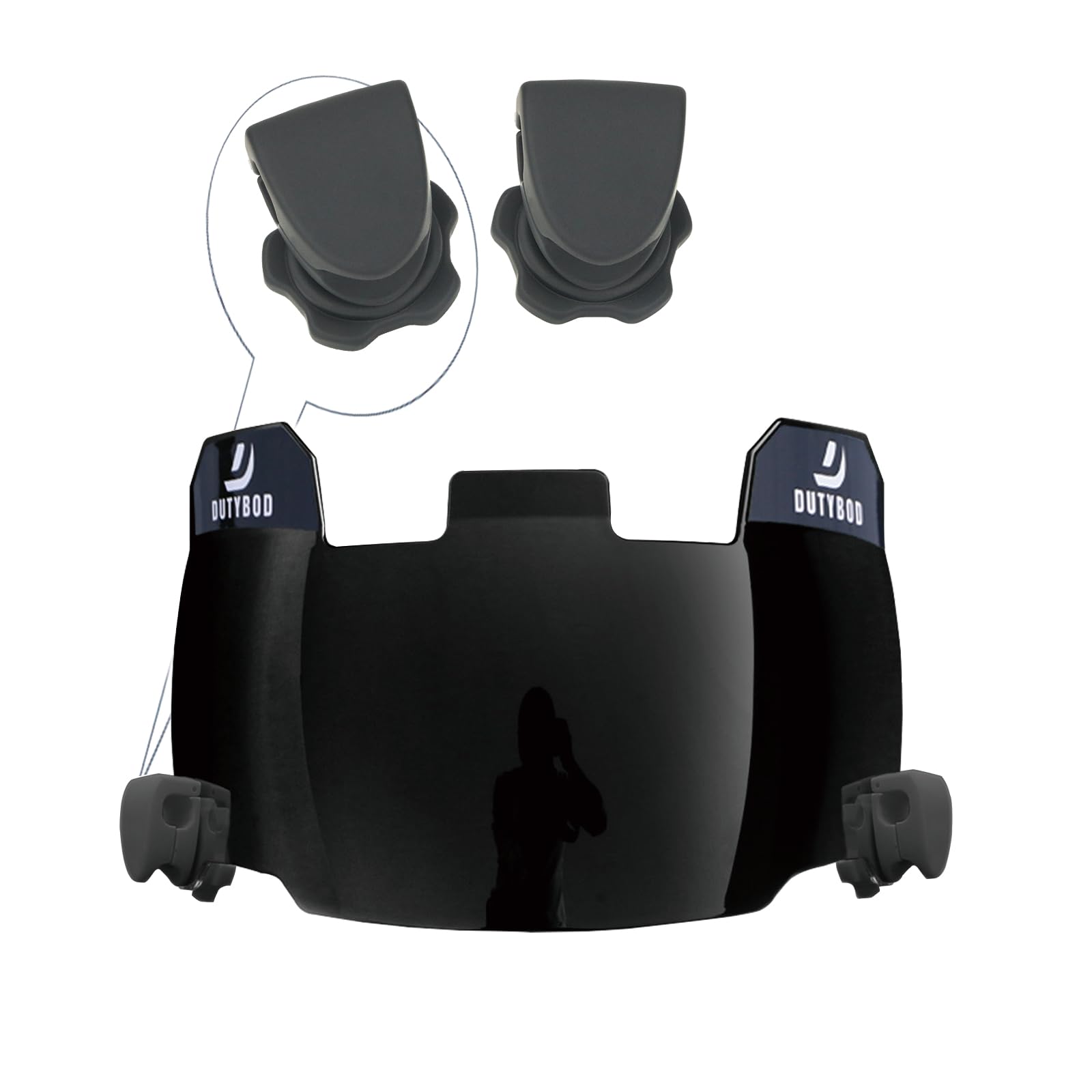 Football Visor, Clear Football Helmet Visor, Football Shield, Fits Youth and Adult Football Helmets