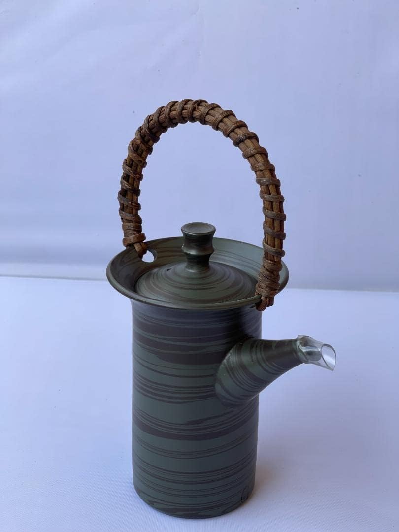 常滑焼 小西洋平 源心彩 練込 急須 土瓶 茶道具 茶注 茶器 常滑