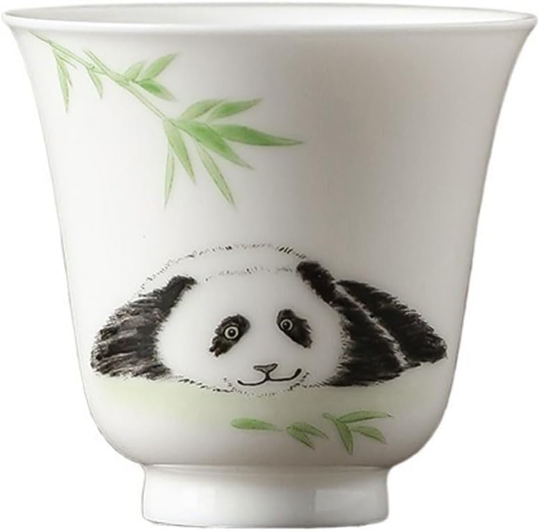 GSOUL Kungfu Tea cup Exquisite Hand-painted Teacup Host Cup Personal Single Ceramic Chinese Kung Fu Teaware Tea Small Tea Cups