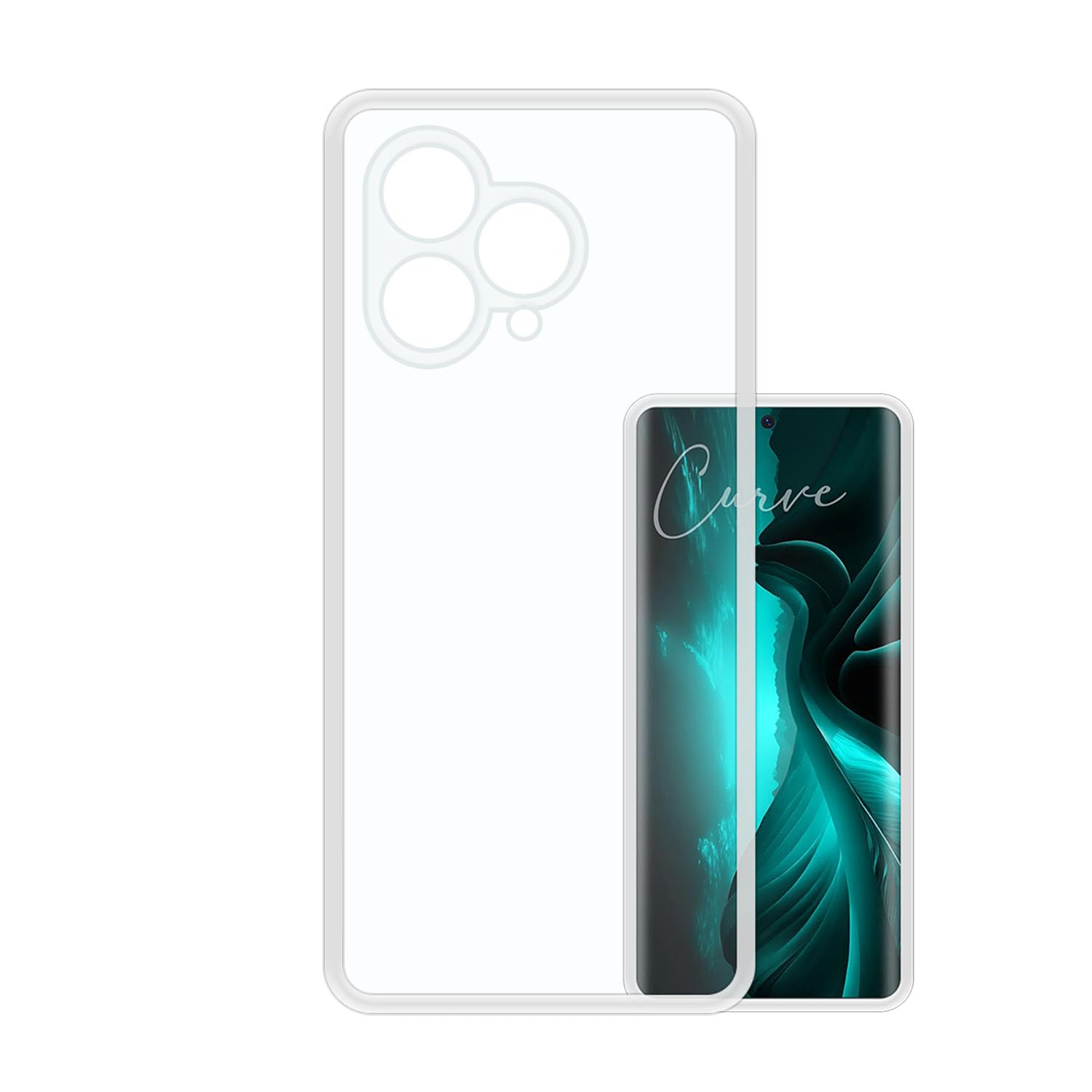 VIDO Transparent Back Case Cover for Lava Blaze Curve 5G (Soft & Flexible & Camera Protection Back Case) (B0D7SPHBW9) Amazon Price History, Amazon Price Tracker