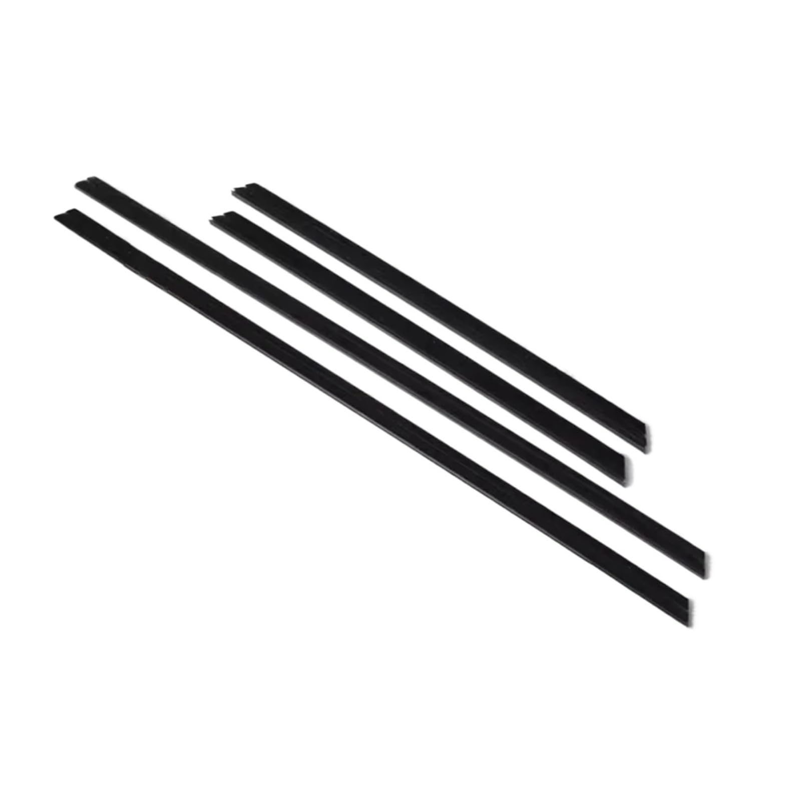 Pbqenxb One Color For Montero For Pinin Glass Laminate Rubber Mr335833 4 Pieces Inner Glass For Pajero For Mini H70 H60 Window Glass Weatherstrip Outer Window Weatherstrip