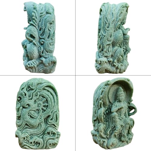 Estatua Mini Guanyin Buda en Piedra Arenisca miniatura 5
