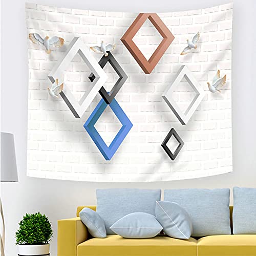 Tapiz de pared lavable KnSam de 150x130 cm que renueva tu hogar fácilmente 5