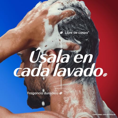 Miniatura 5 de H&S X Old Spice Captain Champú Anticaspa 800ml Actúa Contra La Grasa Y El Picor Desde El Primer Lavado. Hasta Un 100% De Protección Contra La Caspa. Clínicamente Probado. Aroma De Calidad Perfumada
