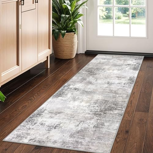 IOHOUZE Abstract Runner Rug 2x5 Ft Washable Runners for Hallways,