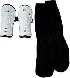 Kit Caneleira Infantil Dente de Leite Branca com Meião Preto, Fechamento em Velcro