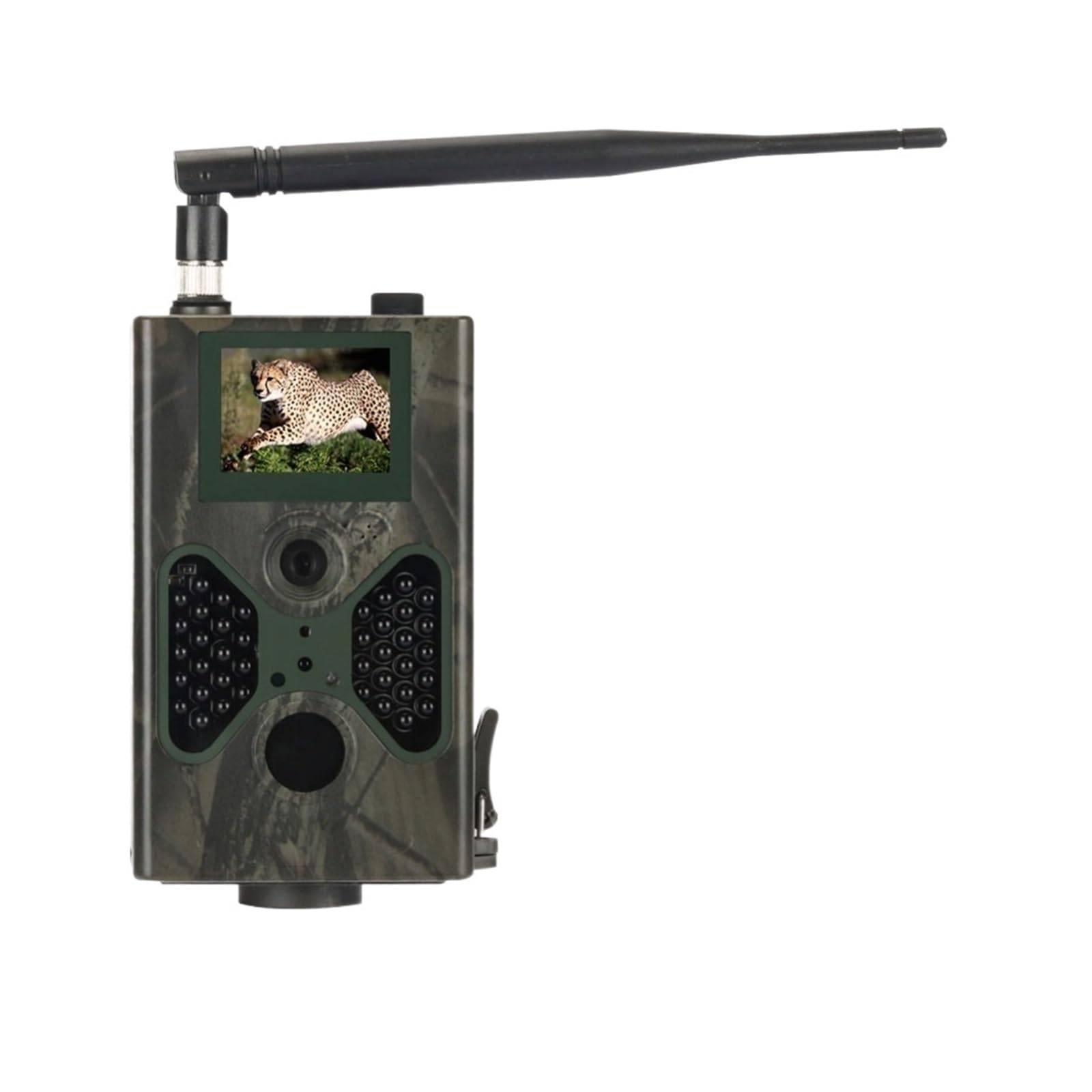 VChics Cámara de vigilancia para Exteriores, Cámara De Rastreo For, Trampas Fotográficas 16MP, SMTP MMS gsm 1080P, Visión Nocturna HC330M, Cámaras Inalámbricas Vigilancia For Vida Silvestre