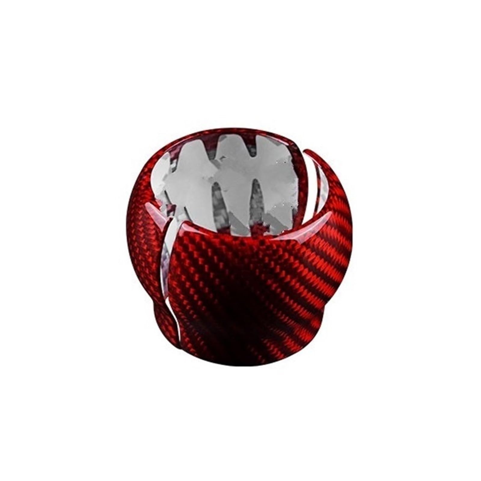 Auto Interior for Subaru for BRZ 2021 2022 2023 2024 Manual Car Gear Shift Cover LHD RHD Interior Trim Hard Carbon Fiber Sticker(Red)