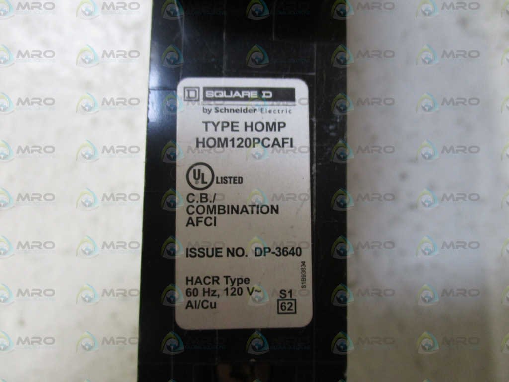 Electricos - HOM120PCAFI Square D Circuit Breaker