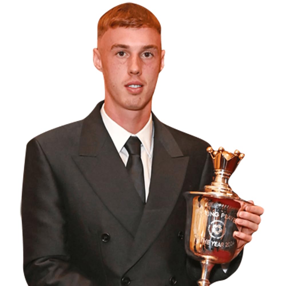 Celebrity Cutouts Lifelike Cole Palmer (Trophy) Half Body Buddy Cutout