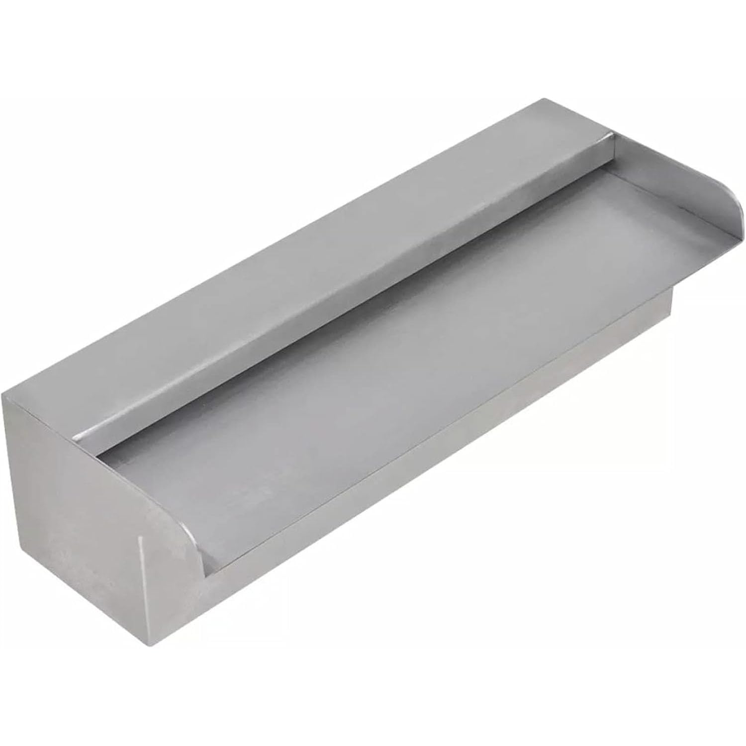 Cascade d'étang rectangulaire en inox pour éliminer le bruit de la filtration