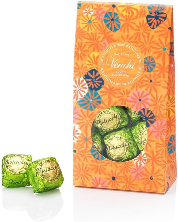 Chocoviar Pistachio Chocolate 15-Piece Elegant Gift Box