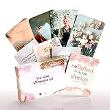SIMPLY RSB New Mom Affirmation Cards with 35 Affirmation Cards and 20 Picture Cards, New Mom Gifts f
