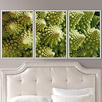 3 Piece Framed Canvas Wall Art Colorful Bouquet Canvas Prints Home Artwork Decoration for Living Room,Bedroom - 16