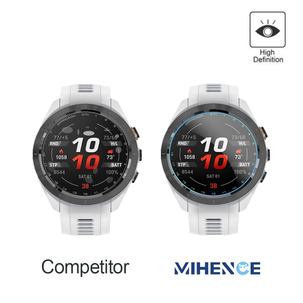 Amazon.co.jp: MIHENCE Garmin Approach S70 42mmスクリーン
