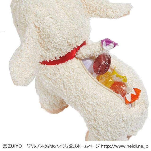 Amazon.co.jp: アルプスの少女 ハイジ ユキちゃん ぬいぐるみポーチ  