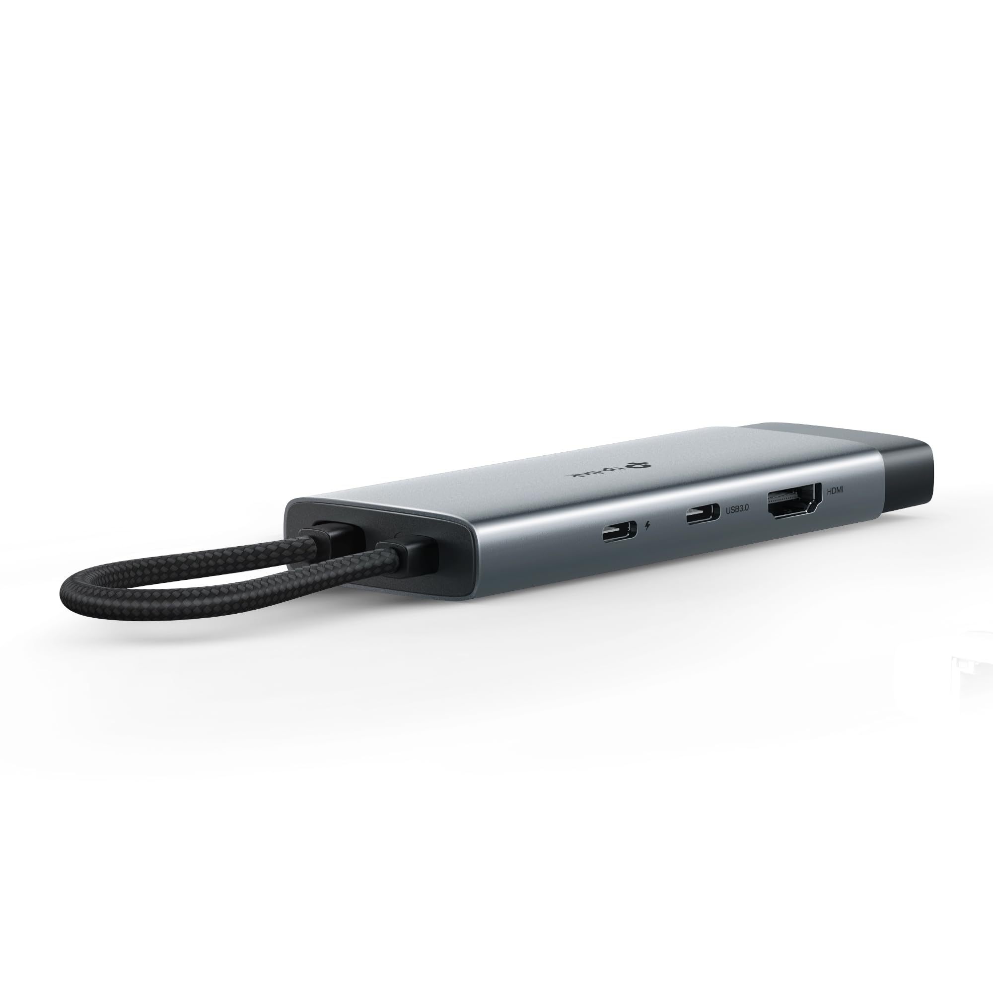 TP-Link UH6120C Hub USB C 6 in 1, 1 HDMI 4K@60Hz, 1 Gigabit Ethernet, 1 PD Rapida a 100 W, 3 Porte di USB 3.0 (1 USB-C, 2 USB-A), SuperSpeed a 5 Gbps, Adattatore per Windows, Mac OS X, iOS, Android