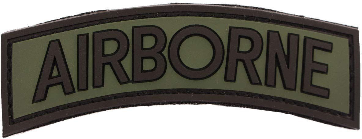 101 INC Airborne PVC Shoulder Patch