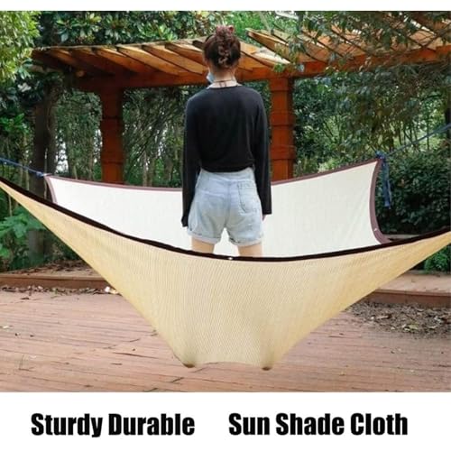 Tejido de malla resistente a rayos UV con protección de sombra para patios 6