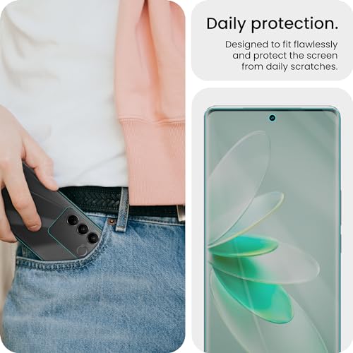 Image of ArmourPro Front and Back Matte Screen Protector for Vivo V27 Pro, Ultra Thin TPU Membrane Guard, Anti-Glare, Bubble-Free, Fingerprint Friendly, Edge to Edge Coverage | Matte