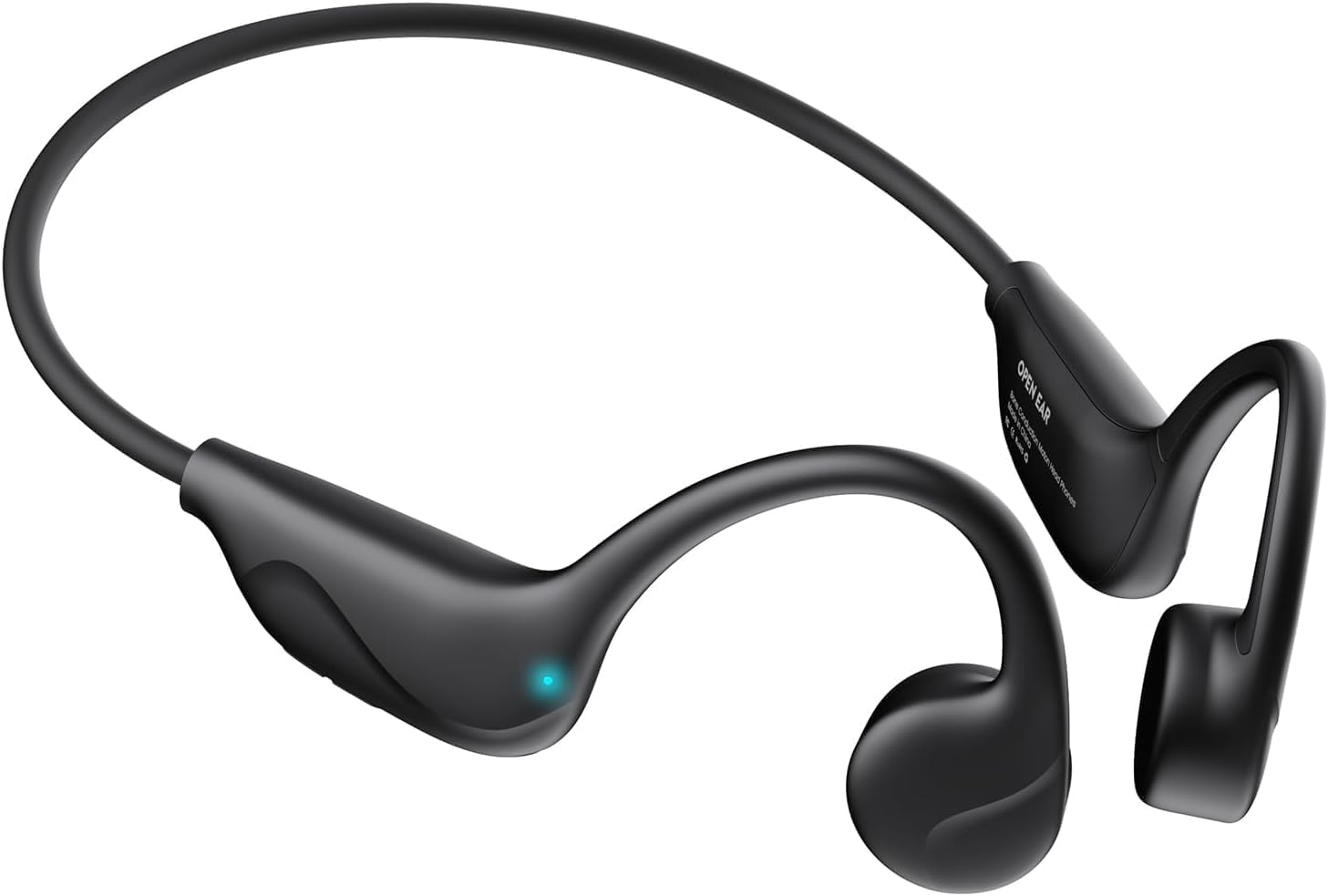 Bone Conduction Headphones,Bluetooth V6.0 Open Ear Headphones with Mic,Bone Conduction Earbuds