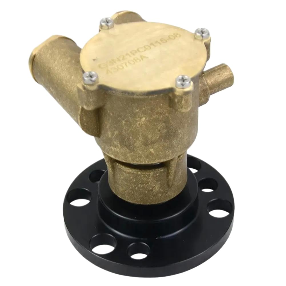 Pompa Acqua Con Girante Montata Sull Albero Motore 50410-1201 F6B-9 3860703 Compatible With Penta OMC V8 Engines