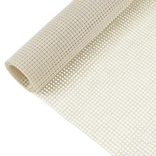 BENECREAT Tela per Punto Croce 5CT, Tela Aida Essenziale In Policotone per Ricamo Artigianale, Cucito A Mano, Artigianato Fai Da Te