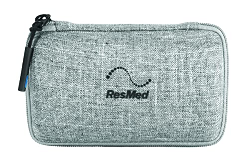 Resmed Airmini Hard Travel Case - Slim CPAP Travel Case with EVA Foam & Easy-to-Open Zip - Water-Resistant CPAP Accessory