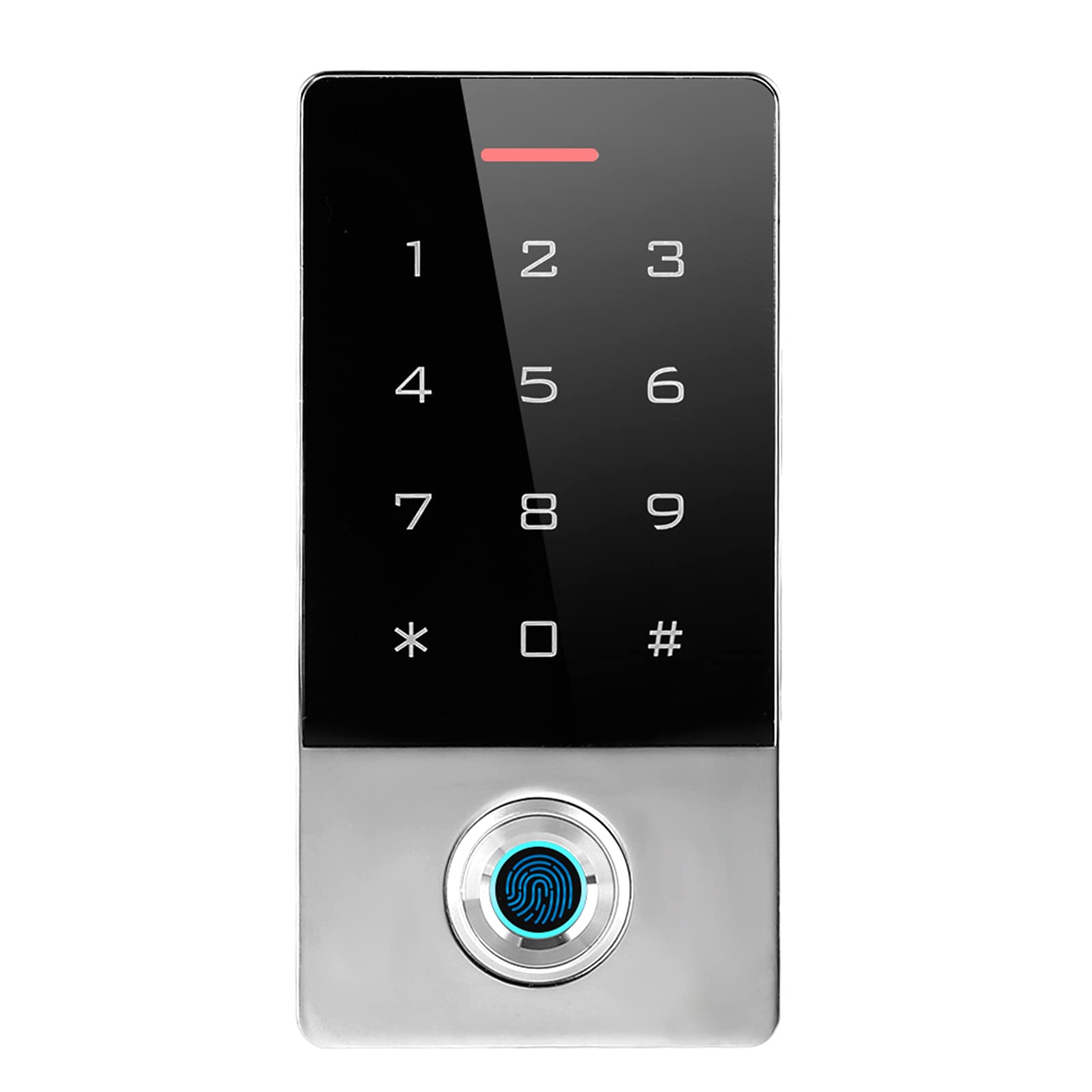 Bediffer Máquina de Control de Acceso de Huellas Dactilares de Metal Contraseña de Tarjeta de identificación WiFi para Oficina Familia Banco prisión, de control de acceso