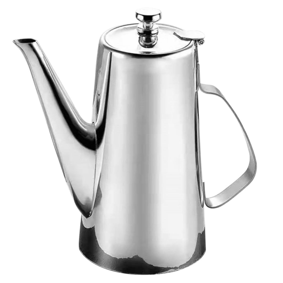 Hervidor de agua de acero inoxidable premium con filtro de cal y mango térmico ergonómico