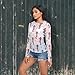 Ocean Seahorse Bubble White See Through Tops for Women Mesh Sheer Tops Long Sleeve Women Blouse Zipper Handle Beach Camping Swimming Pool Size S