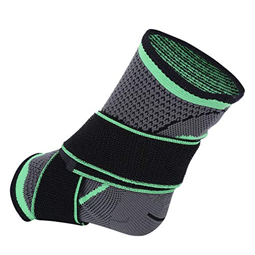 ZIZEV ML/XL Sports Ankle Guard, Compression Ankle Guard, for Running, Basketball, Baseball, Cycling Fitness Unisex (L)