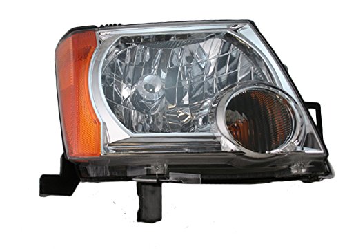 Image of TRQ Passenger Side Headlight Assembly Compatible with 2005-2015 Nissan Xterra NI2503161