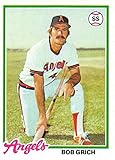 1978 Topps #18 Bobby Grich California Angels MLB Baseball Card EX Excellent