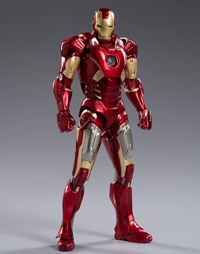 Ovonni 7 Inch Ironman Mk7 Action Figure,Exquisite Painting 20 Joints Movable Collectible Toy #TOP3