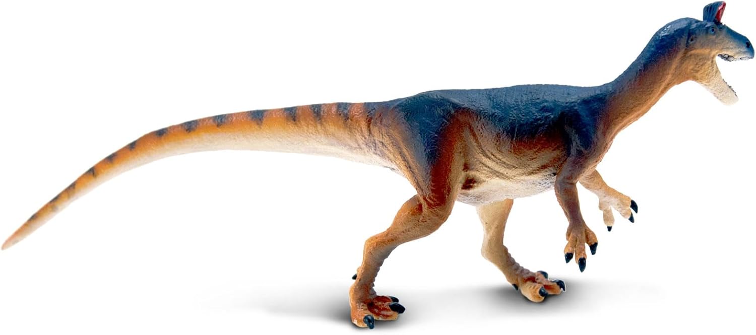 Safari Ltd. Cryolophosaurus Figurine - Detailed 8" Dinosaur Figure - Educational Toy for Boys, Girls, and Kids Ages 3+