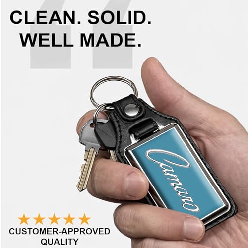 Image of Brotherhood Car Key Chain for Camaro - Classic Models Keychain for Men and Women Gift Key Ring - -