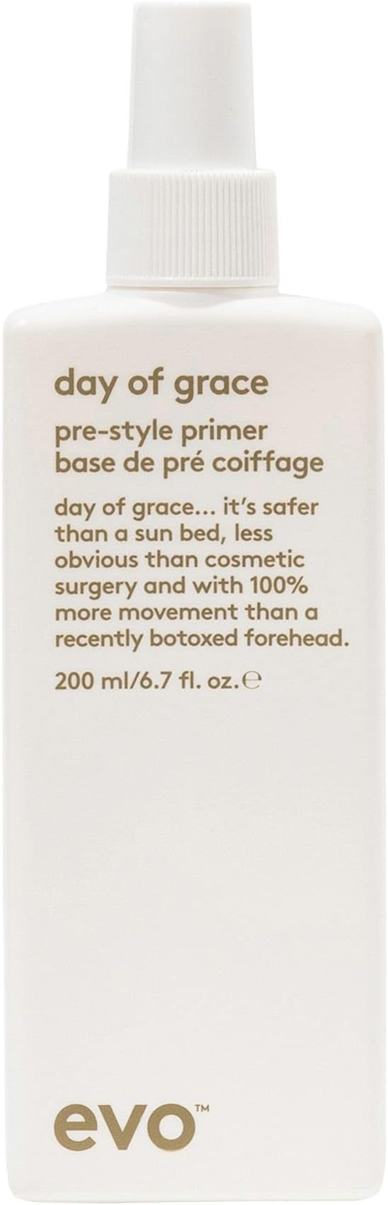 Day of Grace Pre-Style Primer - Leave-in Conditioner Heat Protectant Spray - Detangles and Smooths Hair
